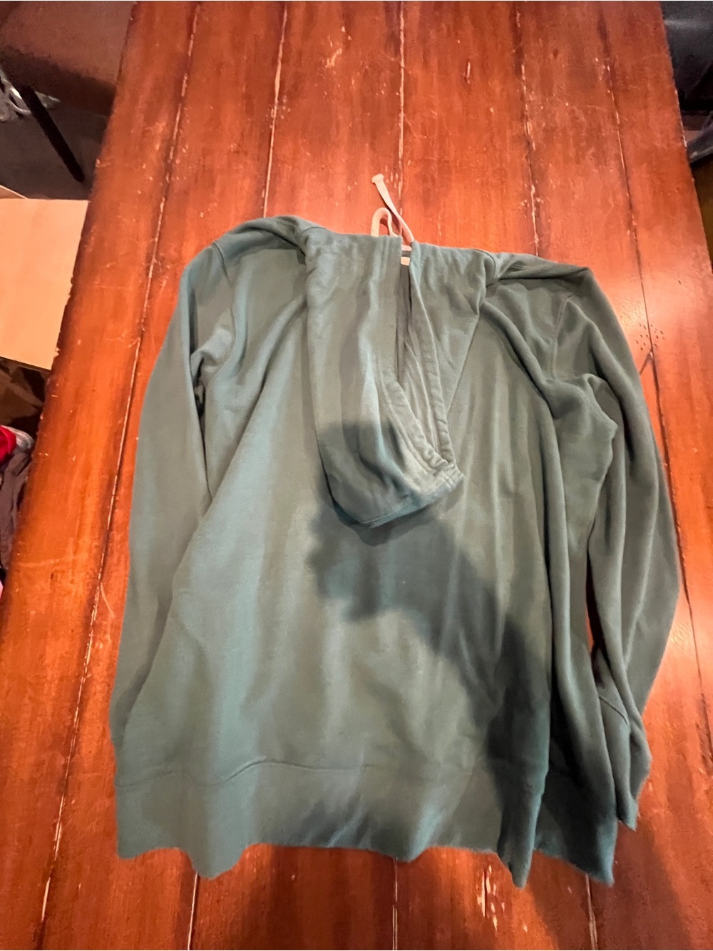 Life Is Good Green Pullover Hoodie with Graphic - Picture 6 of 7